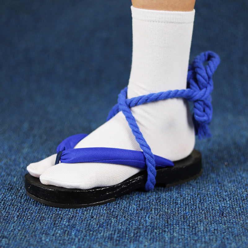 블루 스트랩 게타 샌들 – 코스프레, 기모노 무대용 신 - Geta Wooden Sandal 리뷰 및 가격