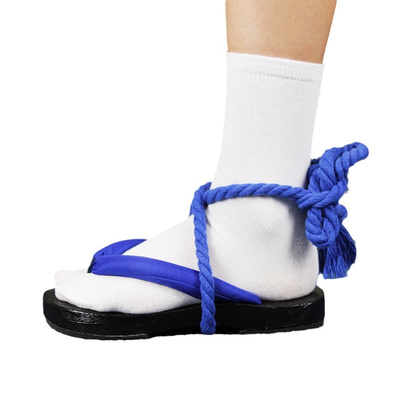 블루 스트랩 게타 샌들 – 코스프레, 기모노 무대용 신 - Geta Wooden Sandal 리뷰 및 가격