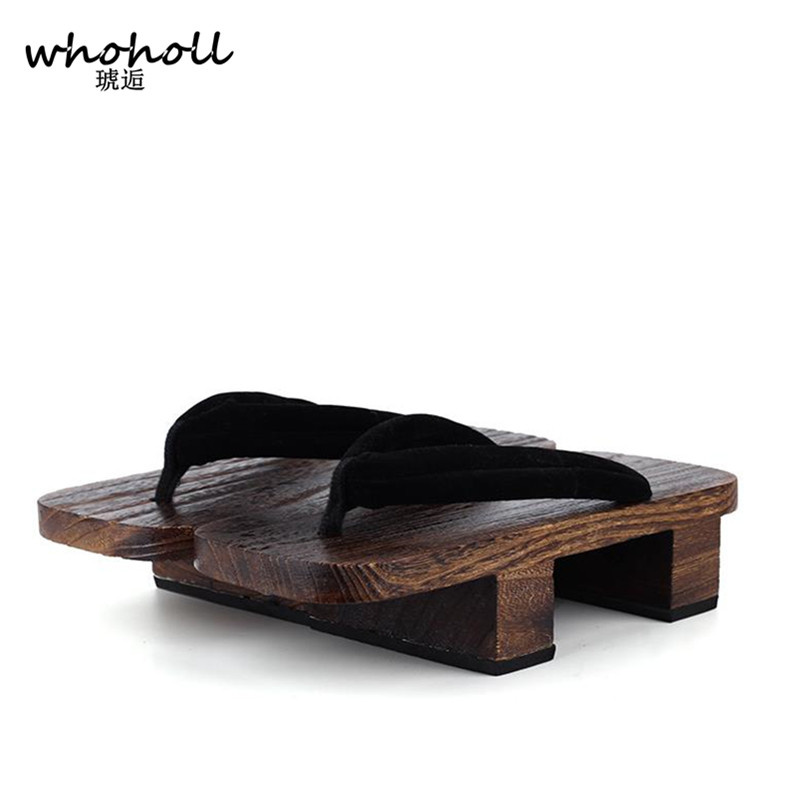 WHOHOLL 게타 두 이빨 샌들 애니메이션 코스프레  - Geta Wooden Sandal 리뷰 및 가격