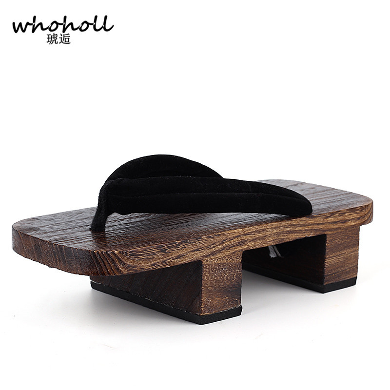 WHOHOLL 게타 두 이빨 샌들 애니메이션 코스프레  - Geta Wooden Sandal 리뷰 및 가격