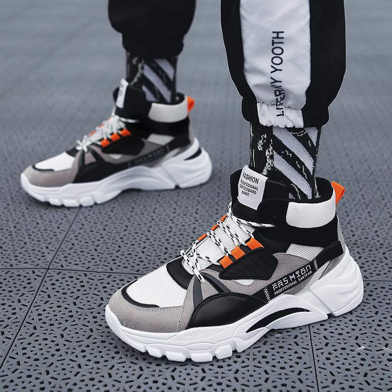 높은 최고 남성 스포츠 신발 통기성 메쉬 운동화 높은  - Japanese Lifestyle Shoes 리뷰 및 가격