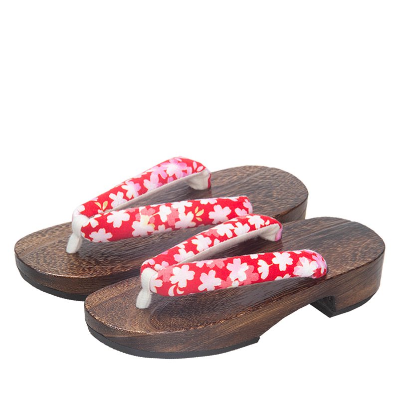 일본 스타일 애니메이션 코스프레 신발, 소년 소녀, 여 - Geta Wooden Sandal 리뷰 및 가격