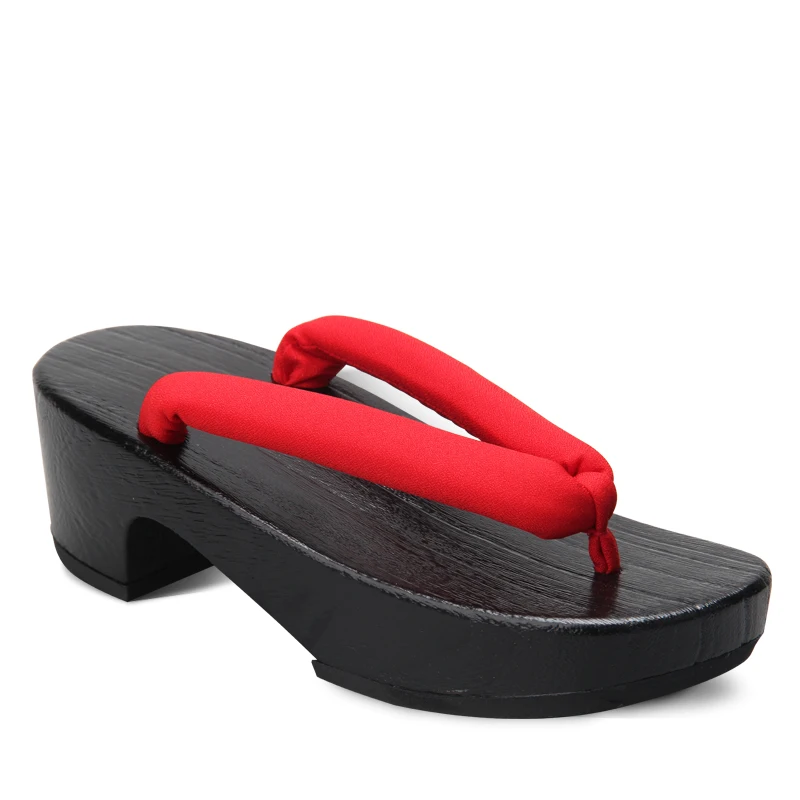 여성용 블랙 초승달 모양 나무 샌들 클래식 일본 게타  - Geta Wooden Sandal 리뷰 및 가격