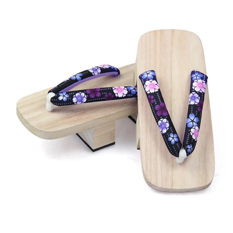 여성용 코스프레 신발, 더블 하이힐 우드 샌들, 캐주얼 - Geta Wooden Sandal 리뷰 및 가격